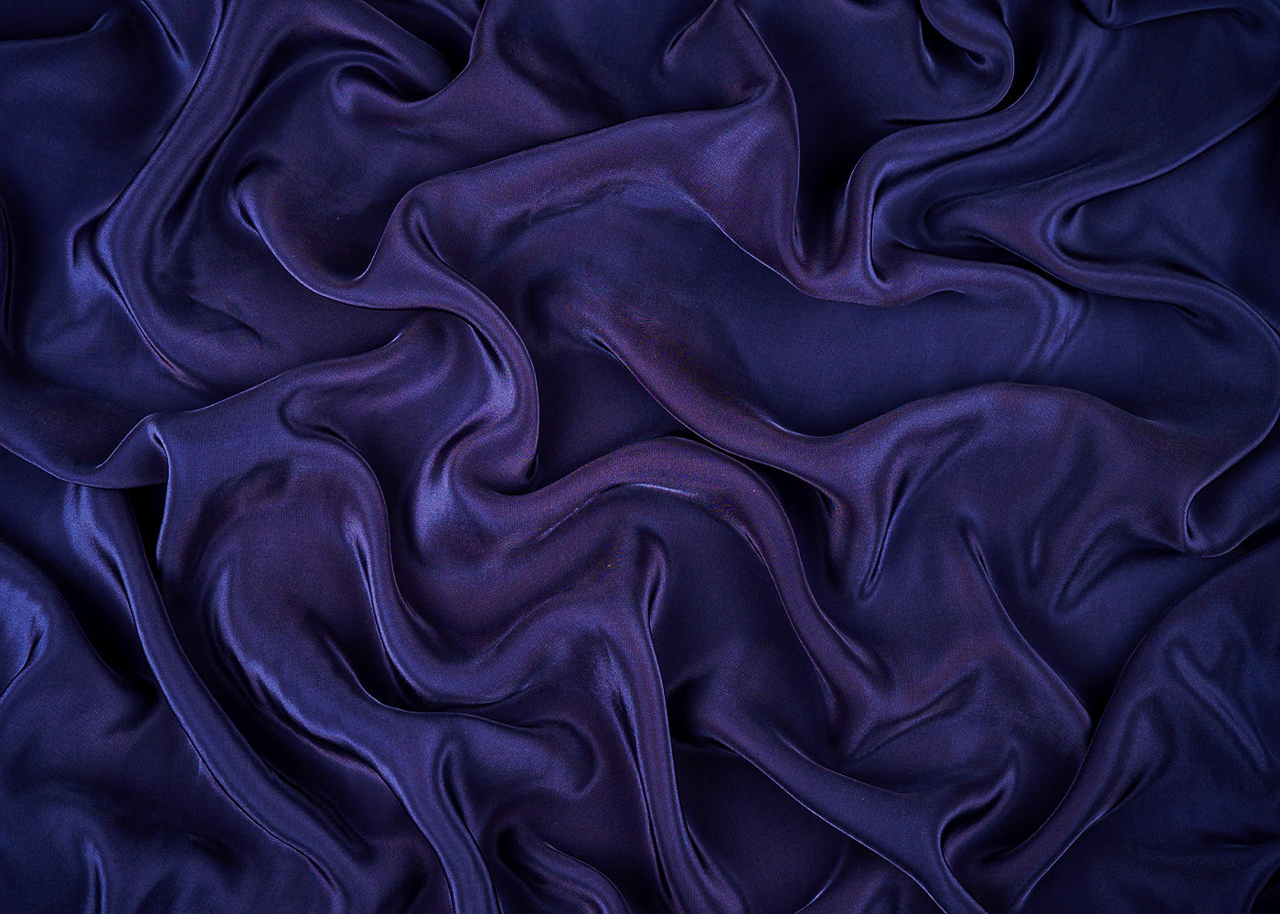 Navy Blue Colored Crepe Fabric 23244(5)