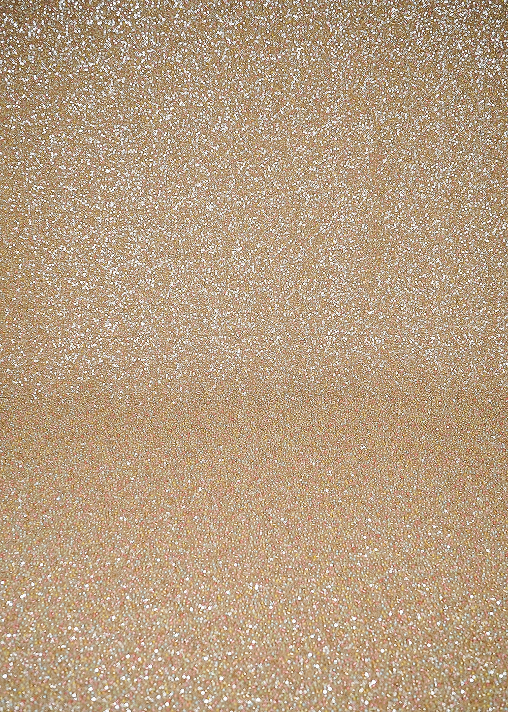 Beige Imported Net Fabric With All Over Sequins And Katdana Work 25125
