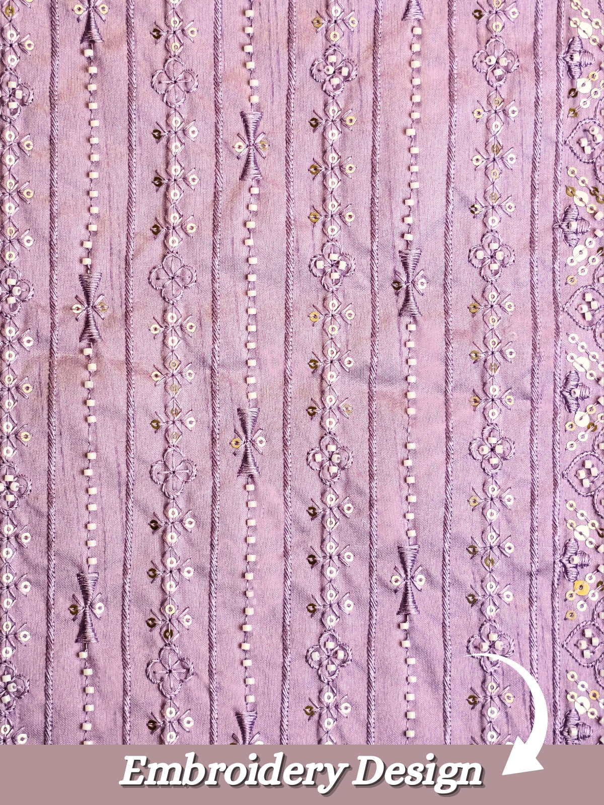 The Riwaayat – Unstitched Lavender Nehru Jacket Fabric for Men 12117