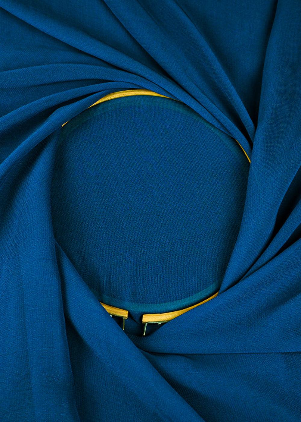 Cobalt-Blue-Coloured-Georgette-Fabric-7425(101)