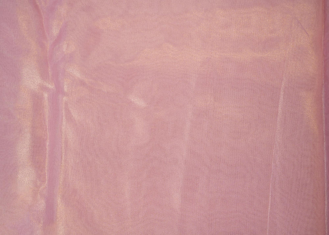 Light pink coloured glass oraganza fabric