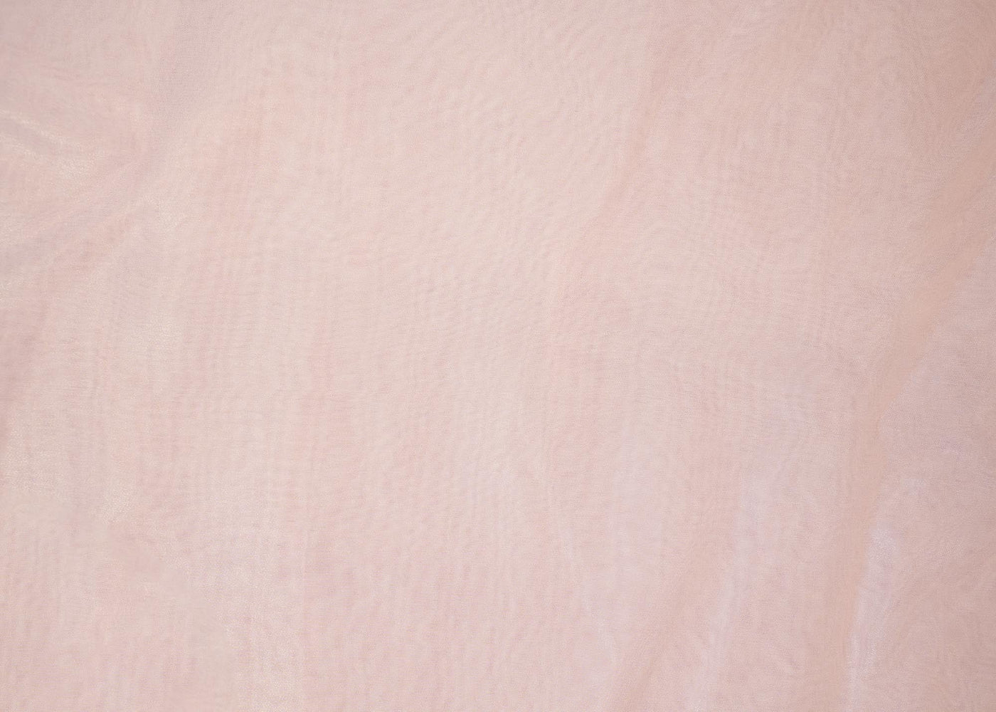 Baby pink coloured glass oraganza fabric