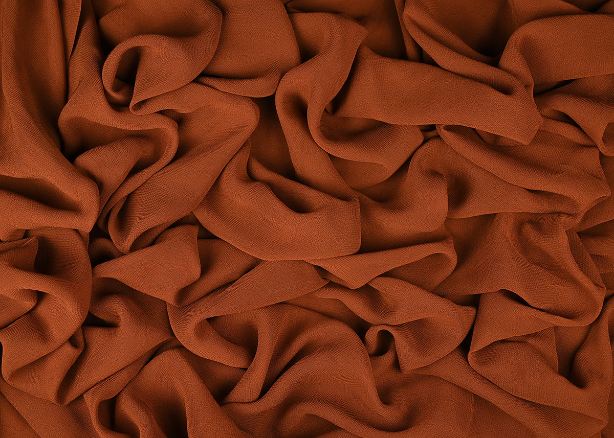 Brown-Coloured-Georgette-Fabric-7750(101)-flowy-view