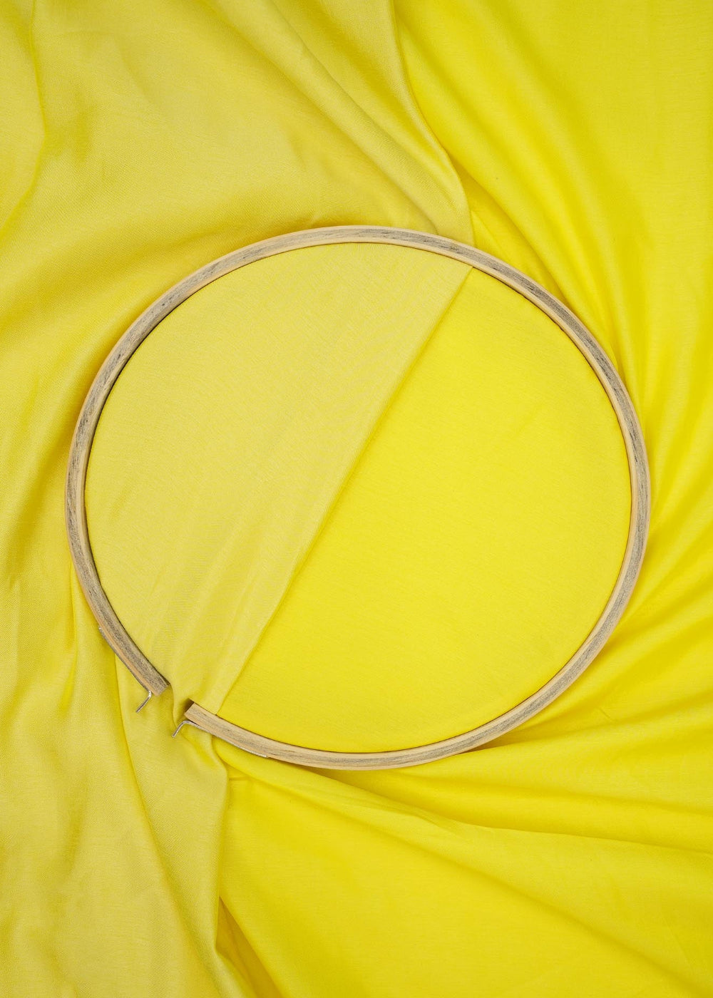 Neon-yellow-coloured-barfi-silk-fabric-| -9248(1)-close-view