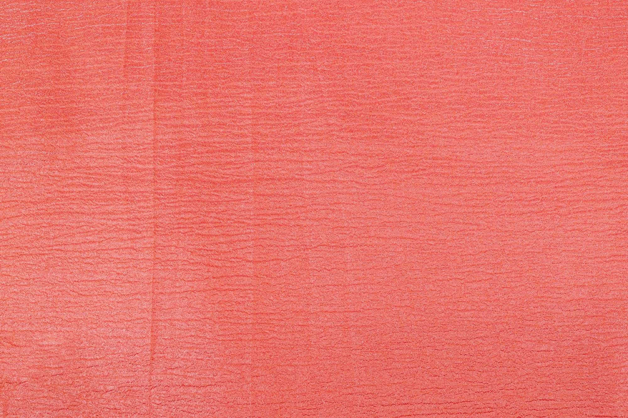 Medium Carmine coloured crushed tissue organza fabric