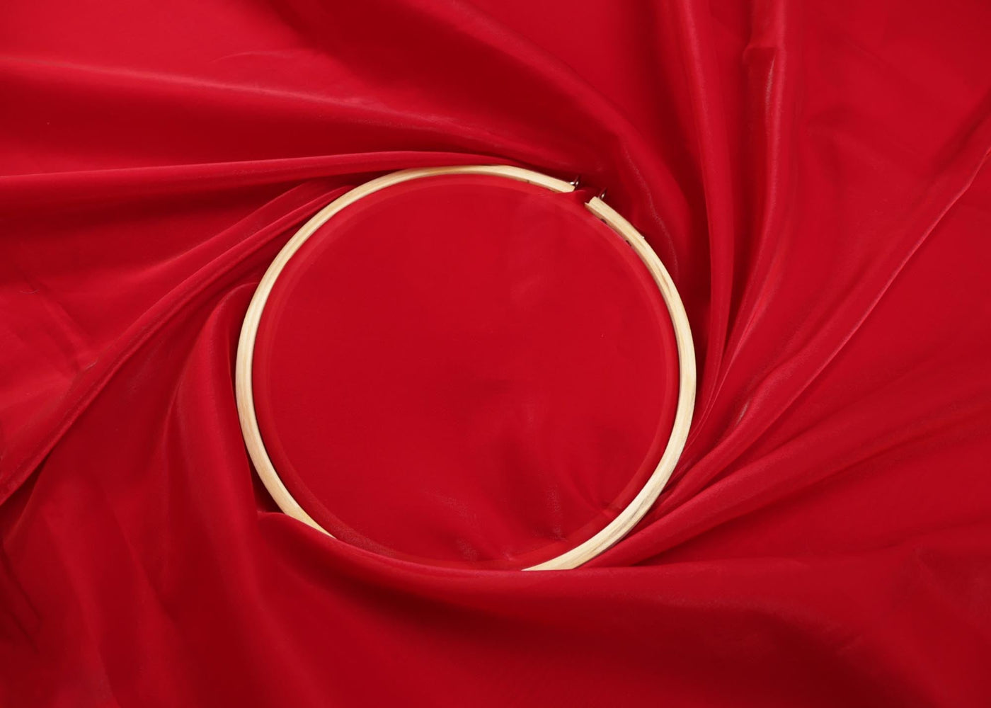 Red cherry coloured jimmy choo plain fabric - Paras Gallery Fabrics