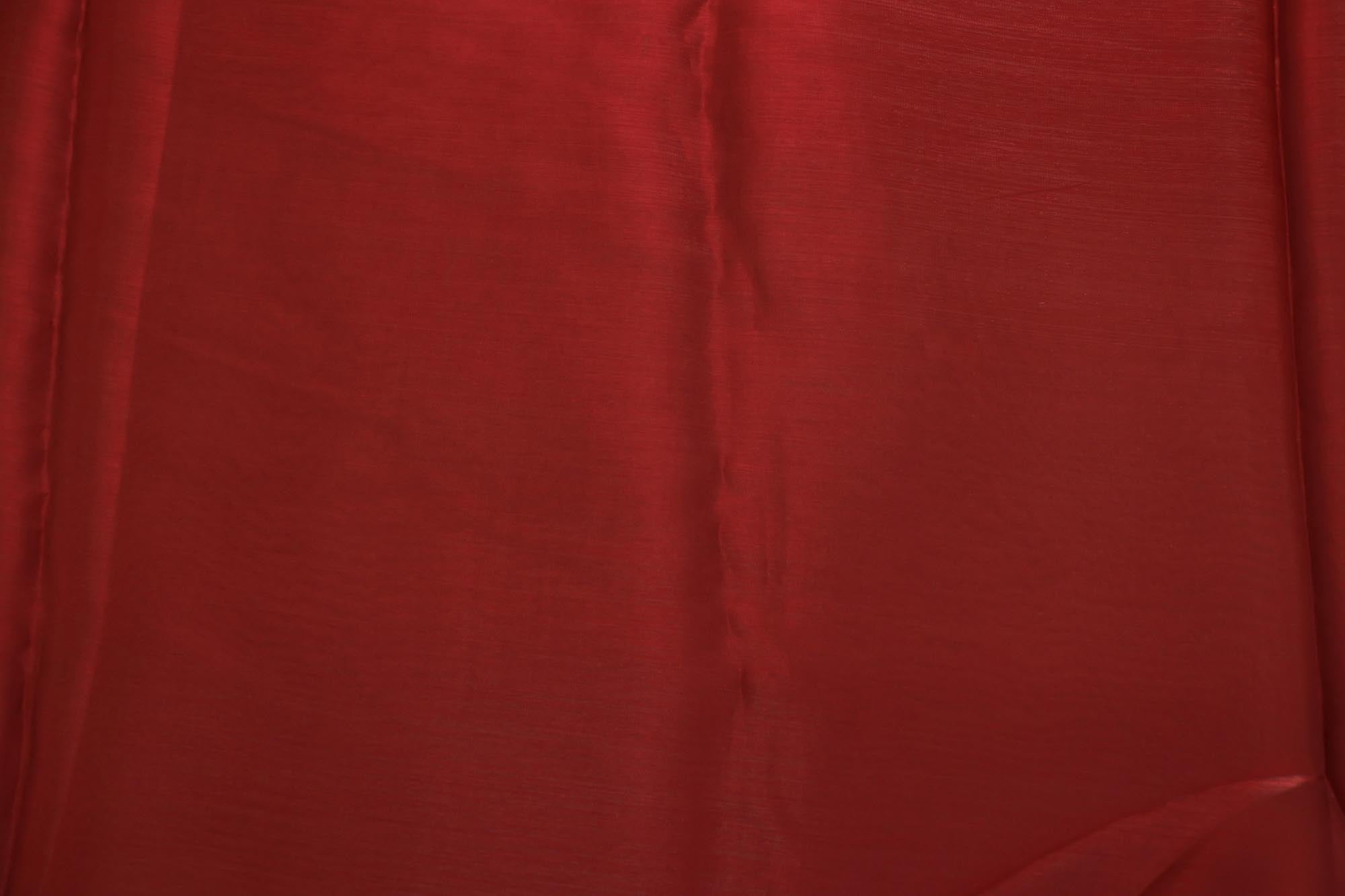 Maroon coloured jimmy choo plain fabric