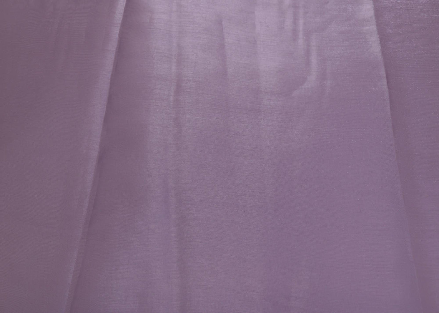 Pastel purple coloured Organza Satin plain fabric