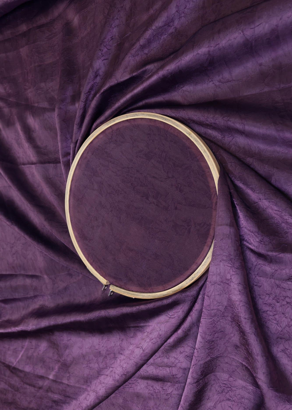 Purple-coloured-silk-crushed-texture-fabric-| -9271(3)