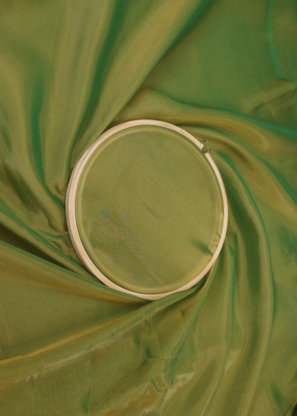 Mehendi-Green-Soft-Tissue-Fabric-With-Gold-Shimmer-9274(3)