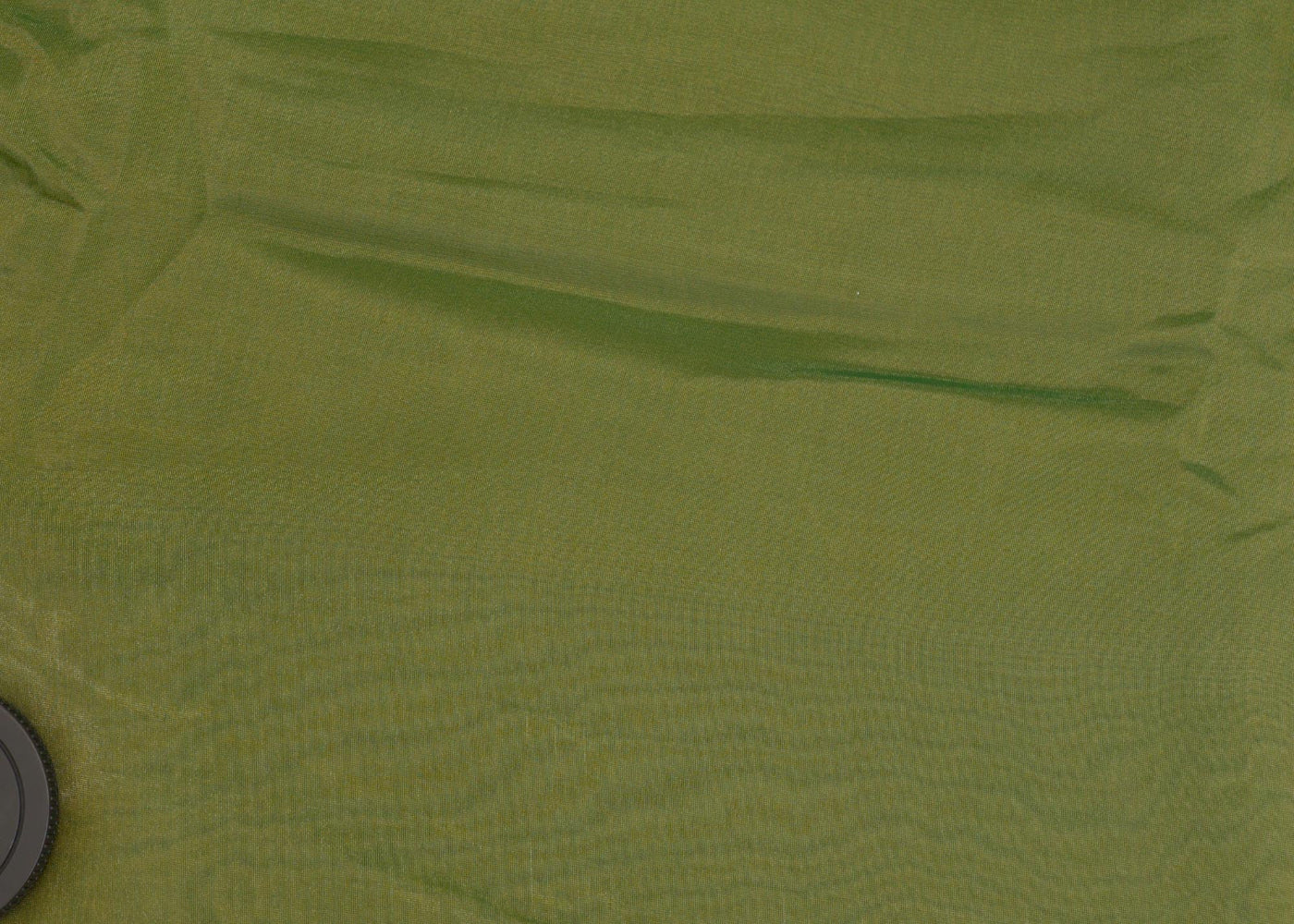 Pakistani green coloured Soft tissue tissue fabric with gold shimmer