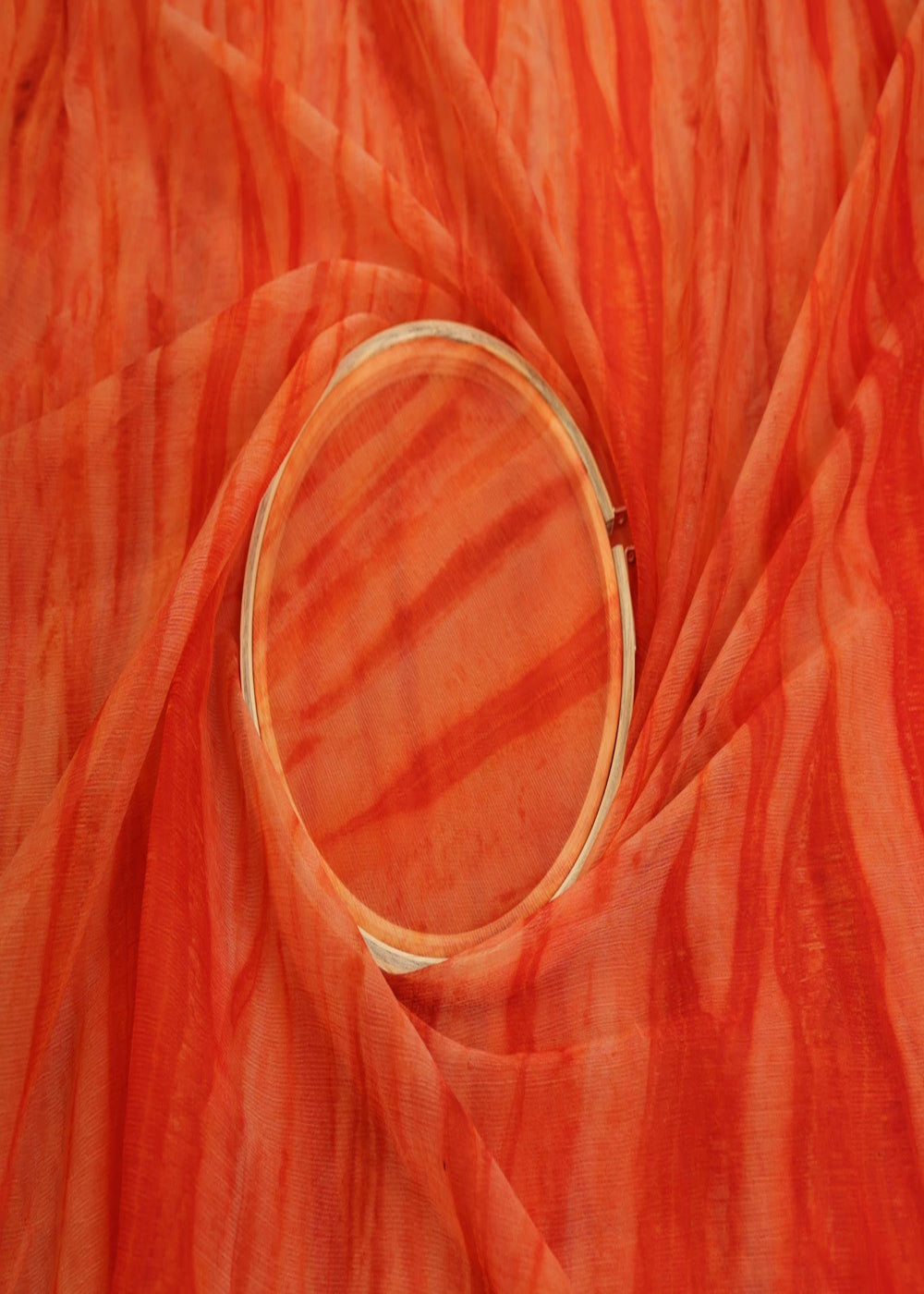 Burnt-Orange-Coloured-Textured-Chiffon-Fabric-9278(2)