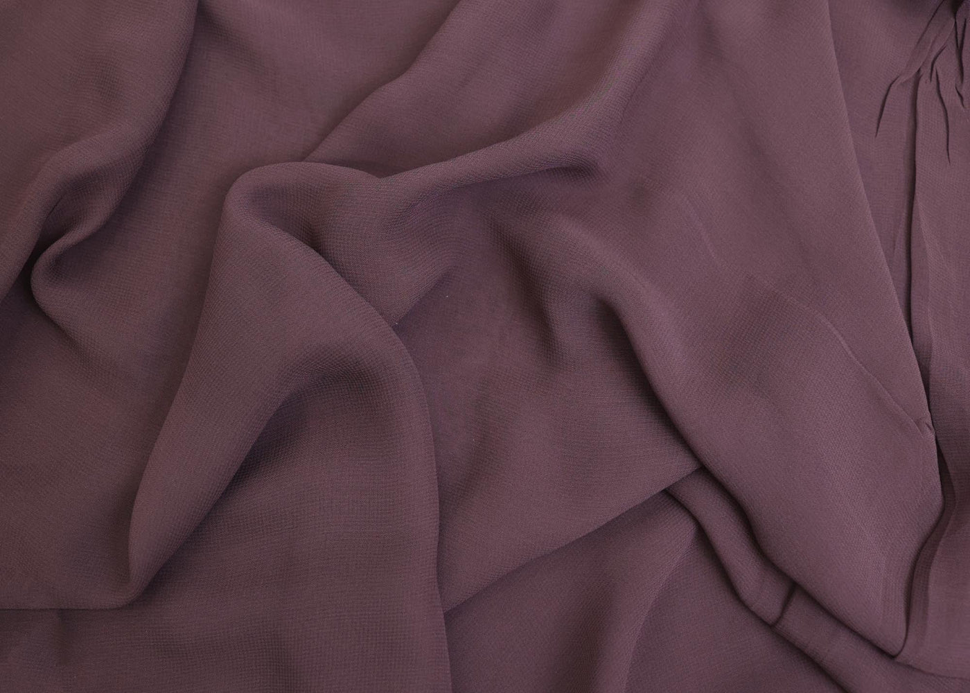 Medium Wine plain georgette fabric