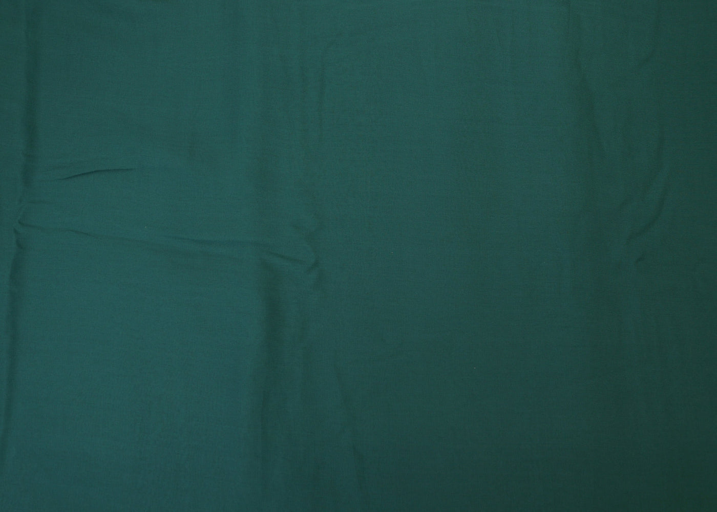 Rama green plain georgette fabric