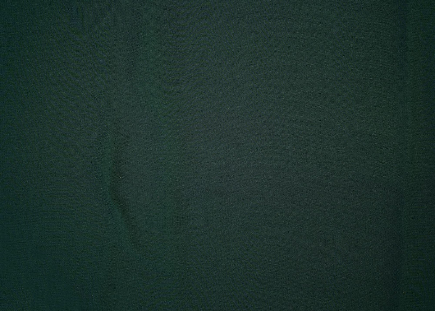 Emerald green plain georgette fabric