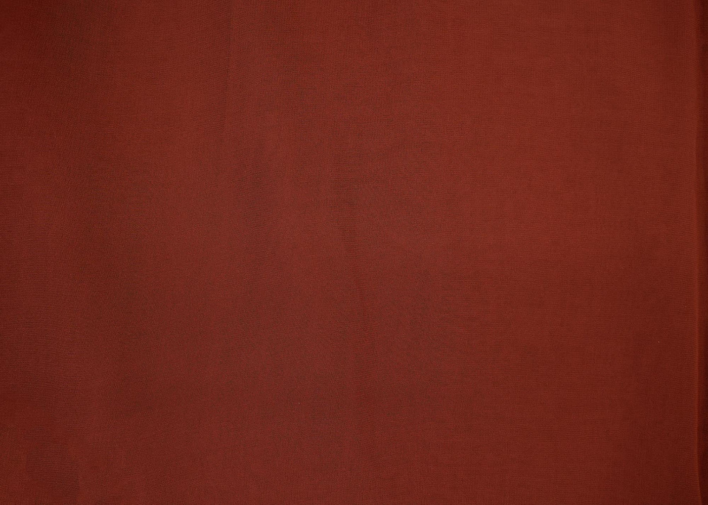 Brown plain georgette fabric