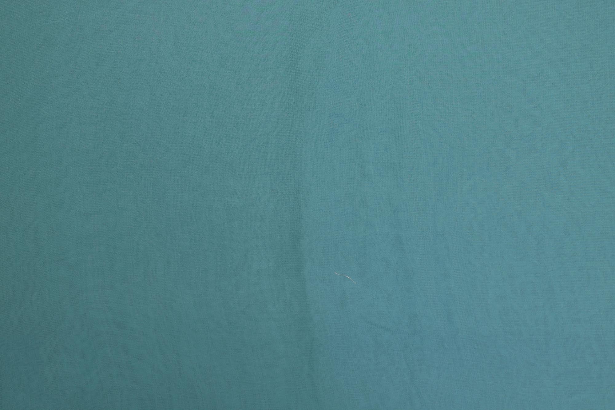 Light blue plain georgette fabric
