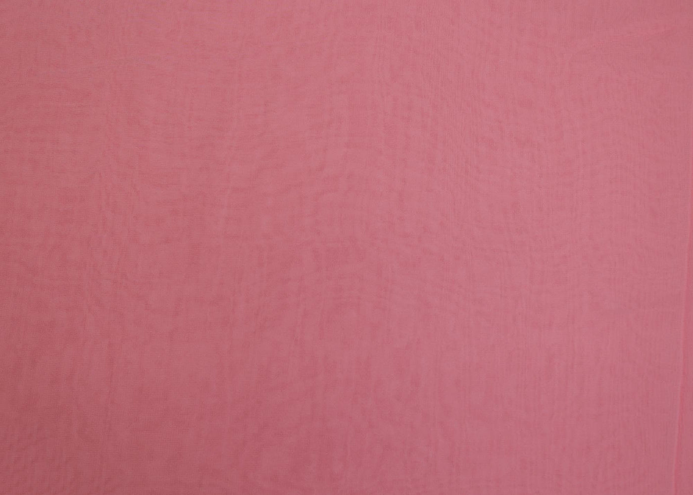 Pink plain georgette fabric