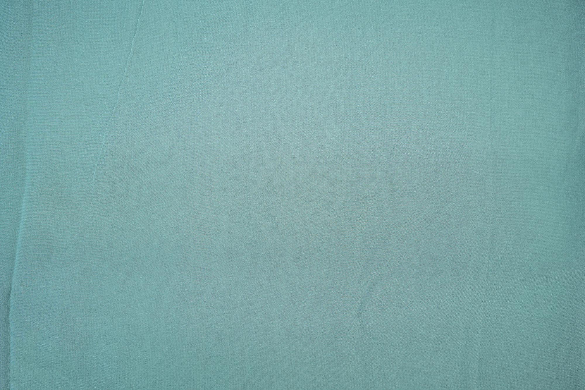 Bright blue plain georgette fabric