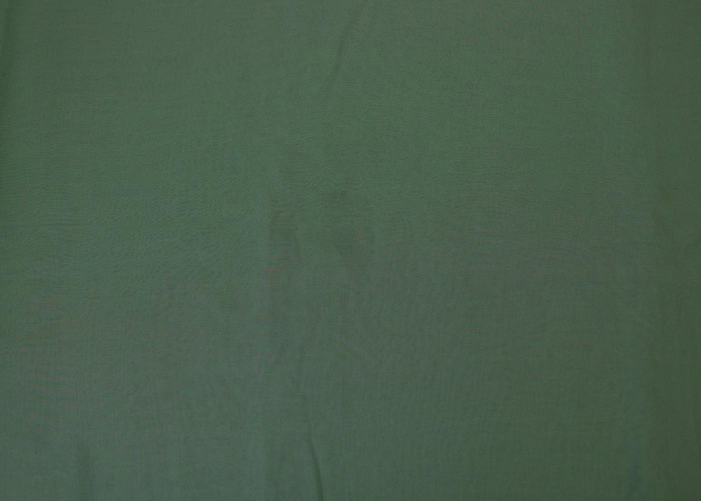 Greyish green plain georgette fabric