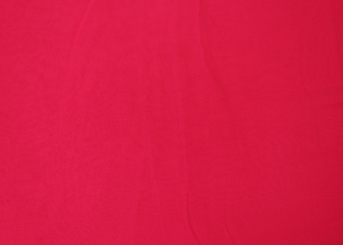 Magenta plain georgette fabric