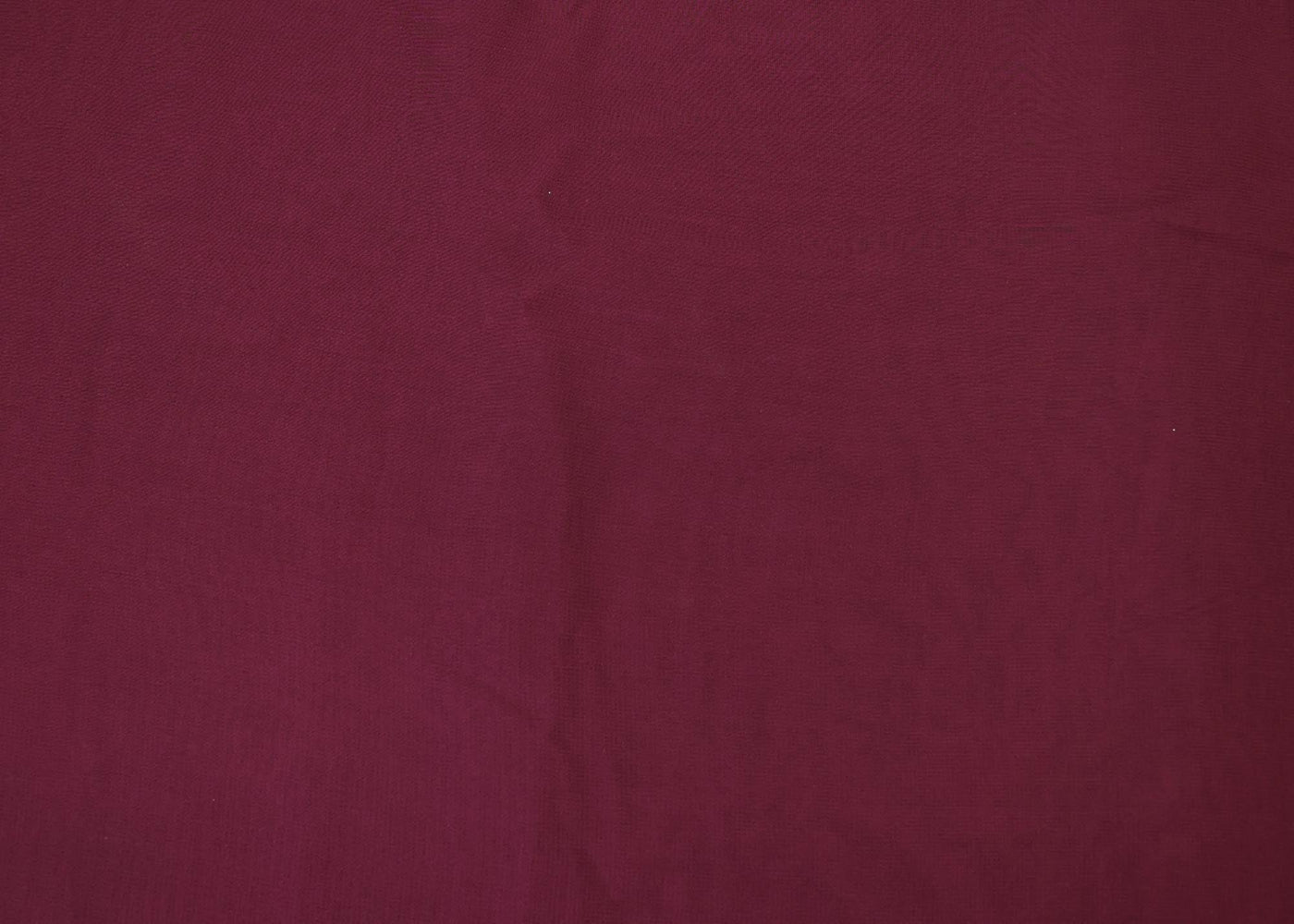 Wine plain georgette fabric