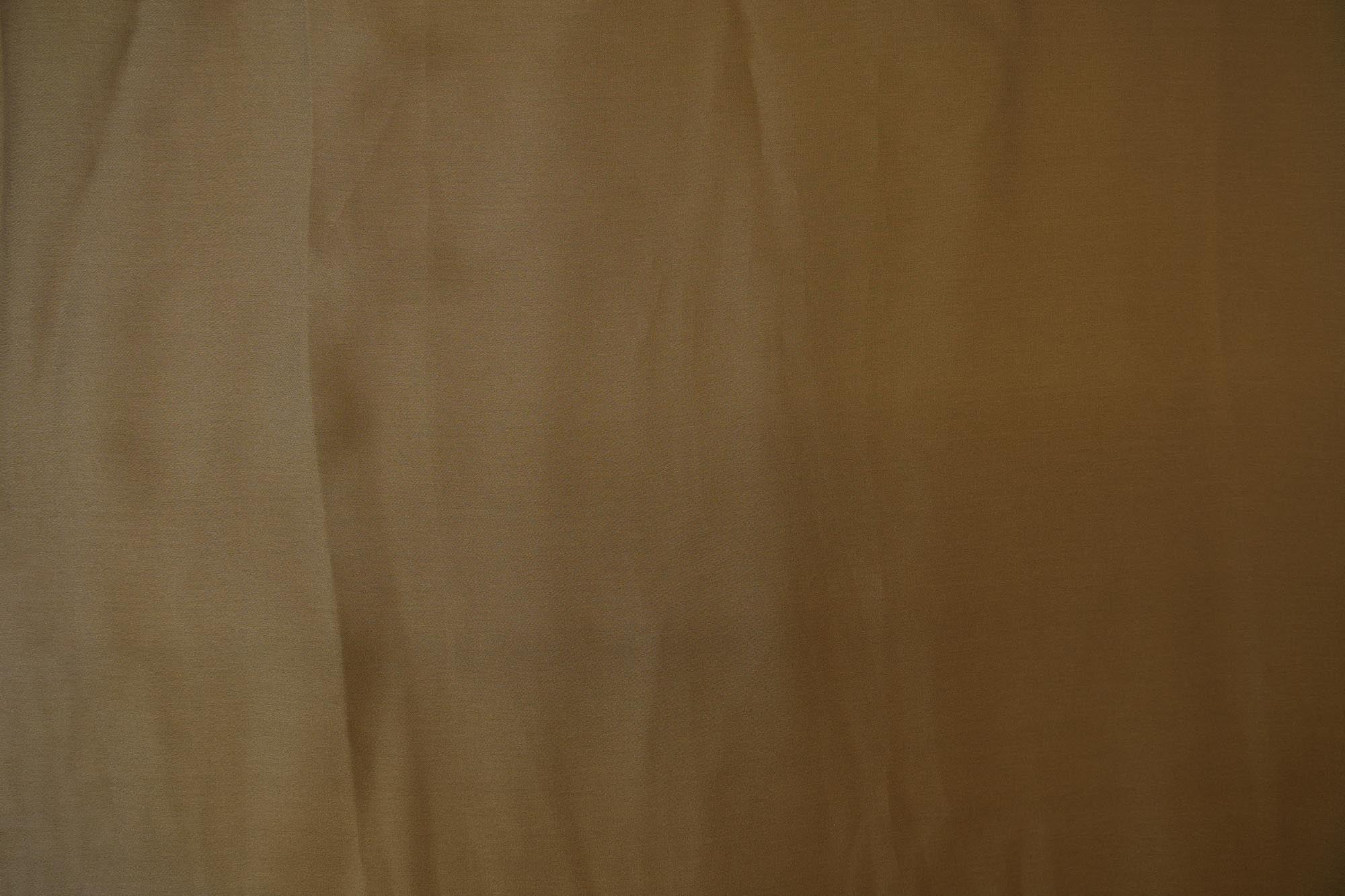 Taupe coloured georgette satin