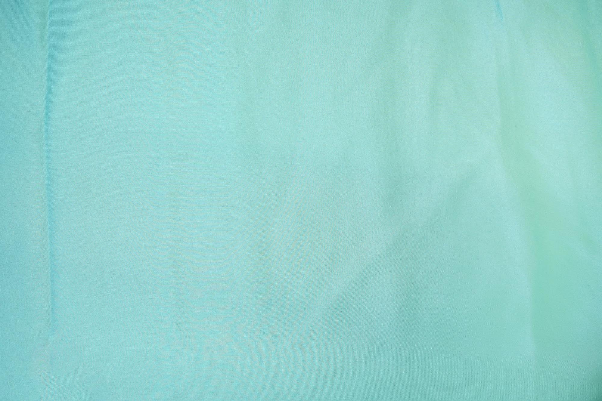 Aqua Green coloured georgette satin