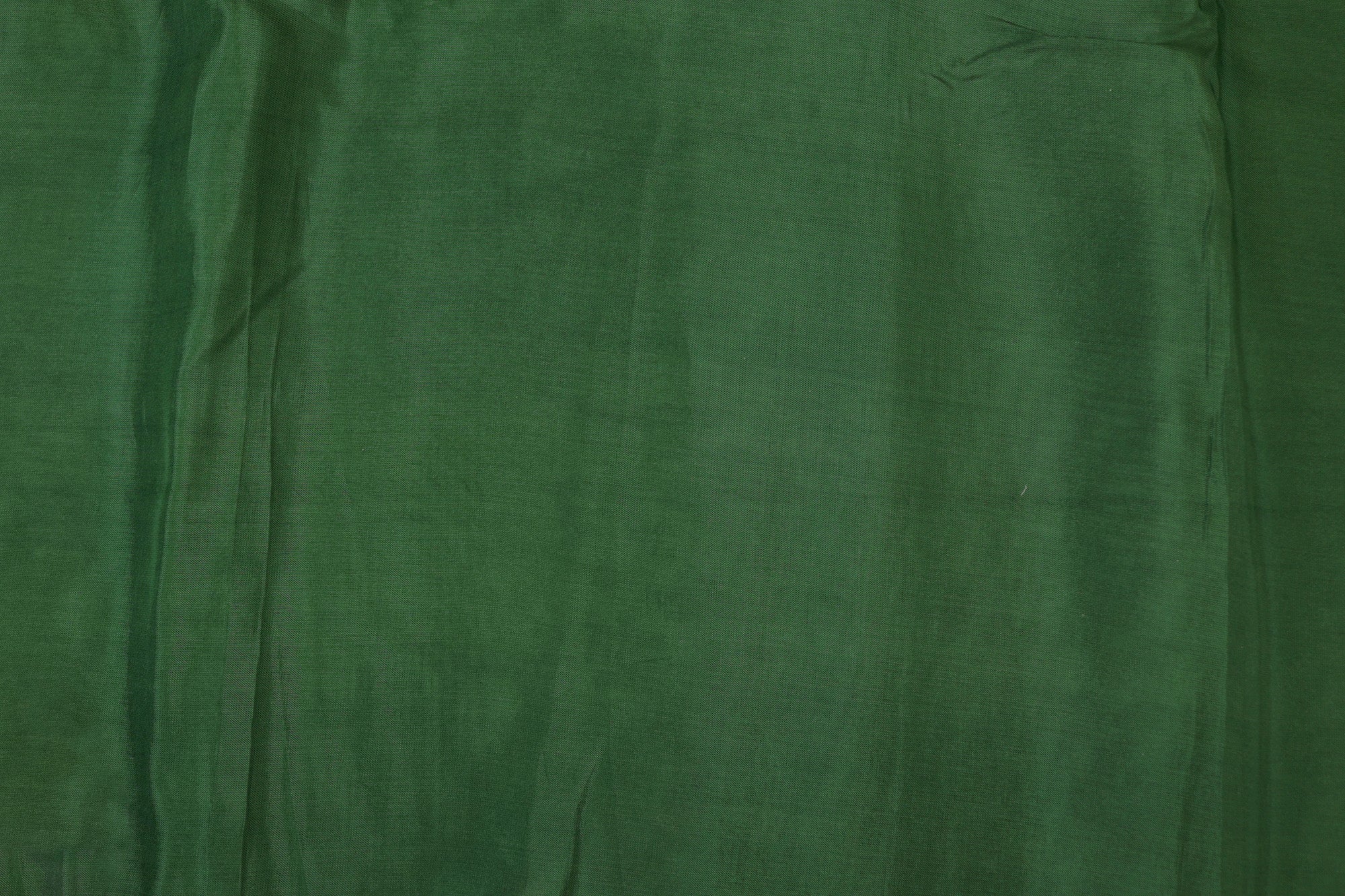 Dark Green coloured upada silk fabric