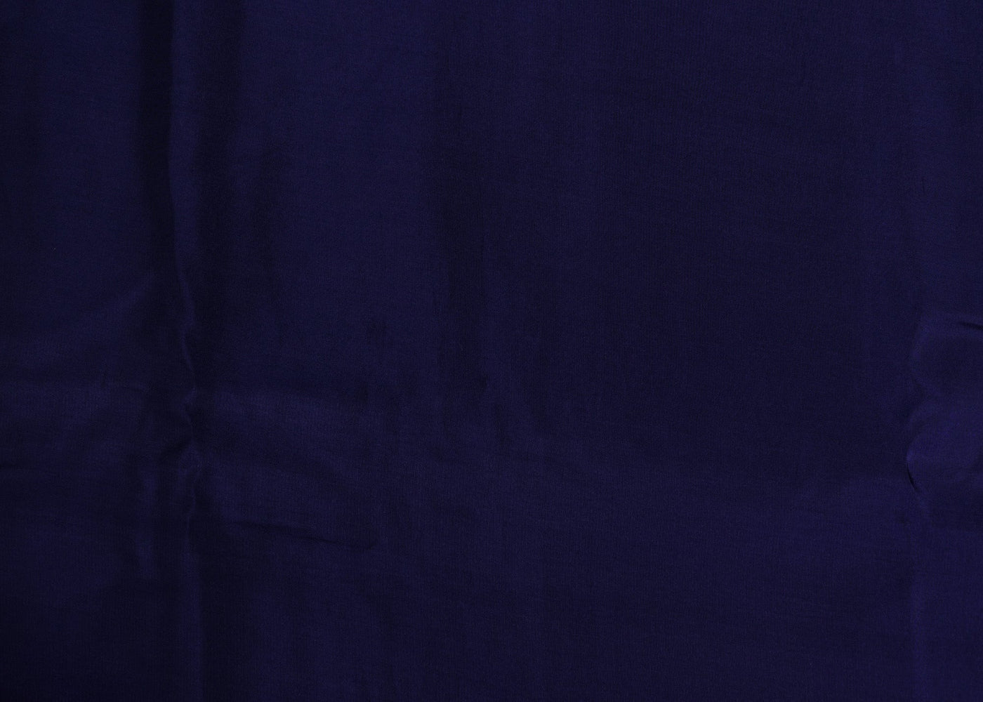 Dark Navy Blue coloured upada silk fabric