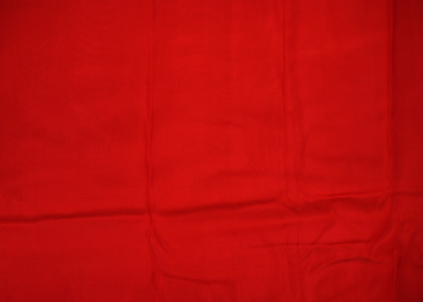 Red coloured upada silk fabric
