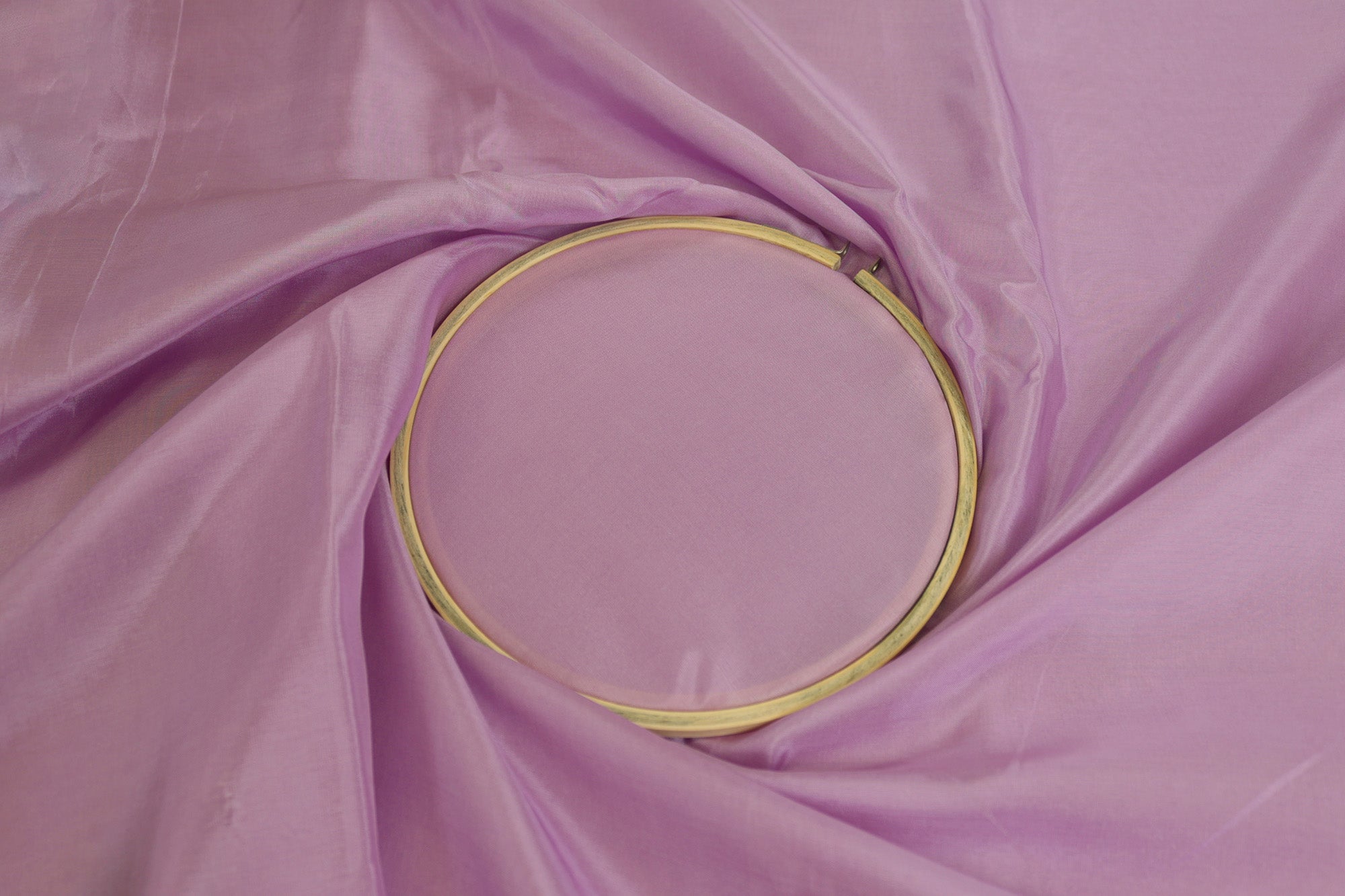 Lavender coloured upada silk fabric - Paras Gallery Fabrics