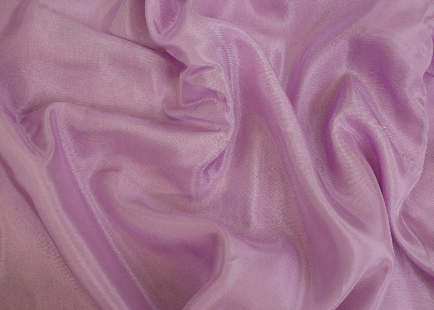 Lavender coloured upada silk fabric