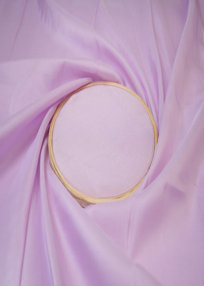 Lavender Coloured Upada Silk Fabric 9316(4)