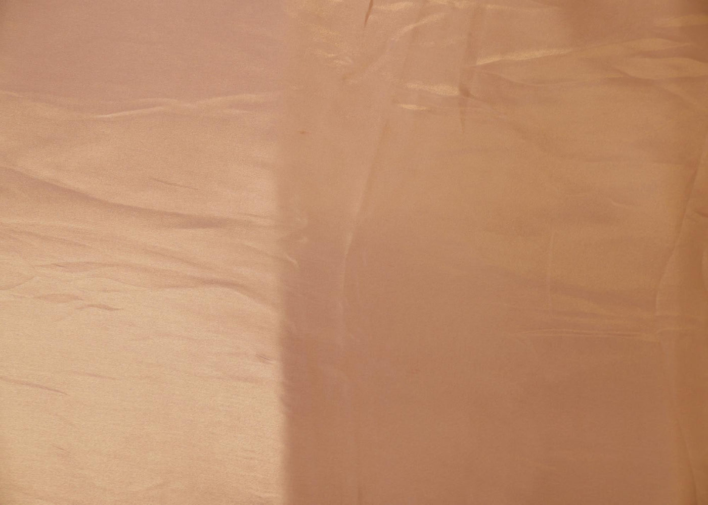 Pastel peach coloured shimmer georgette