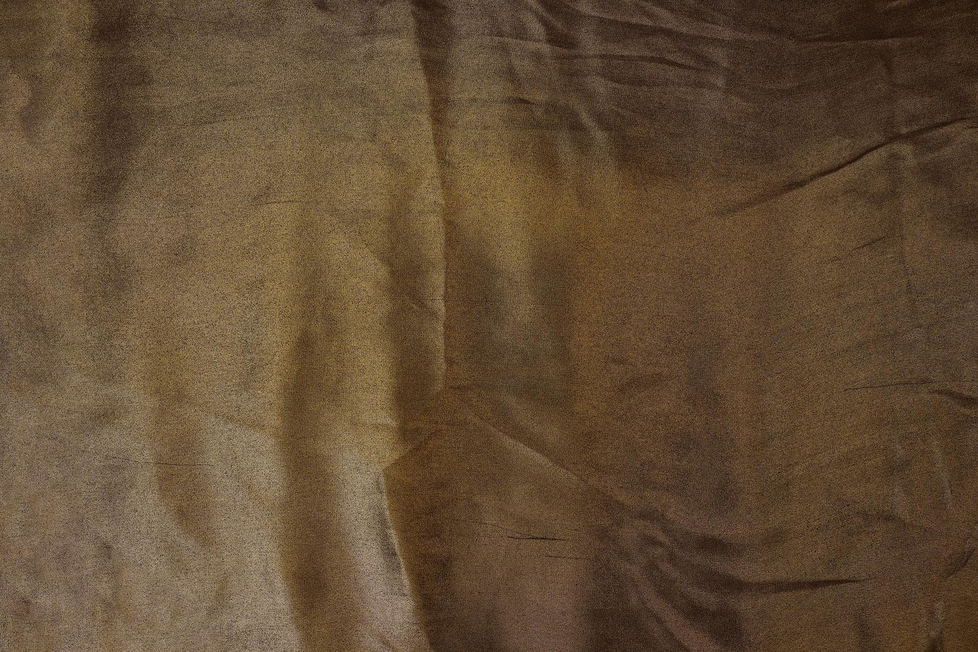 Dark brown coloured shimmer georgette