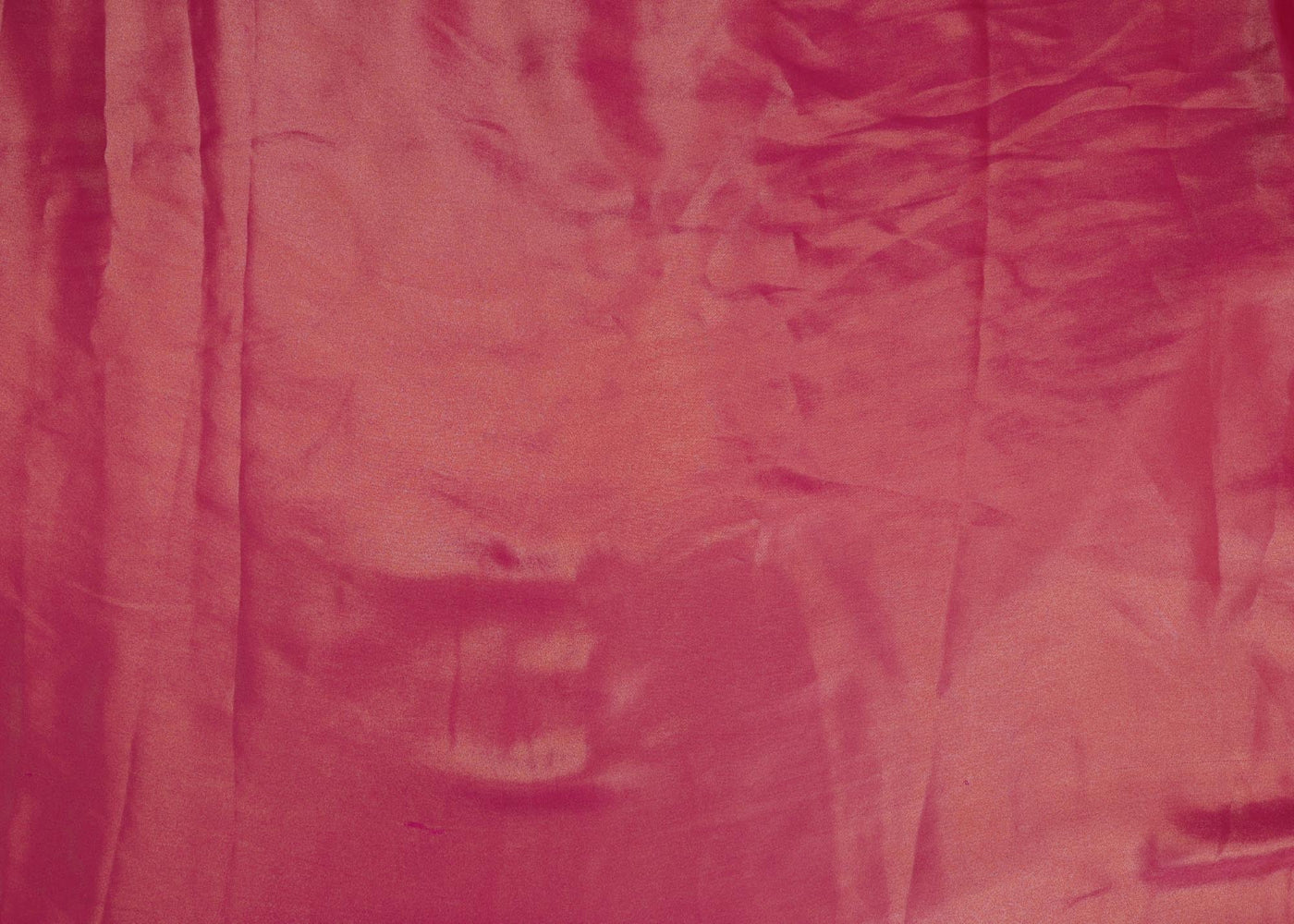 Magenta pink coloured shimmer georgette