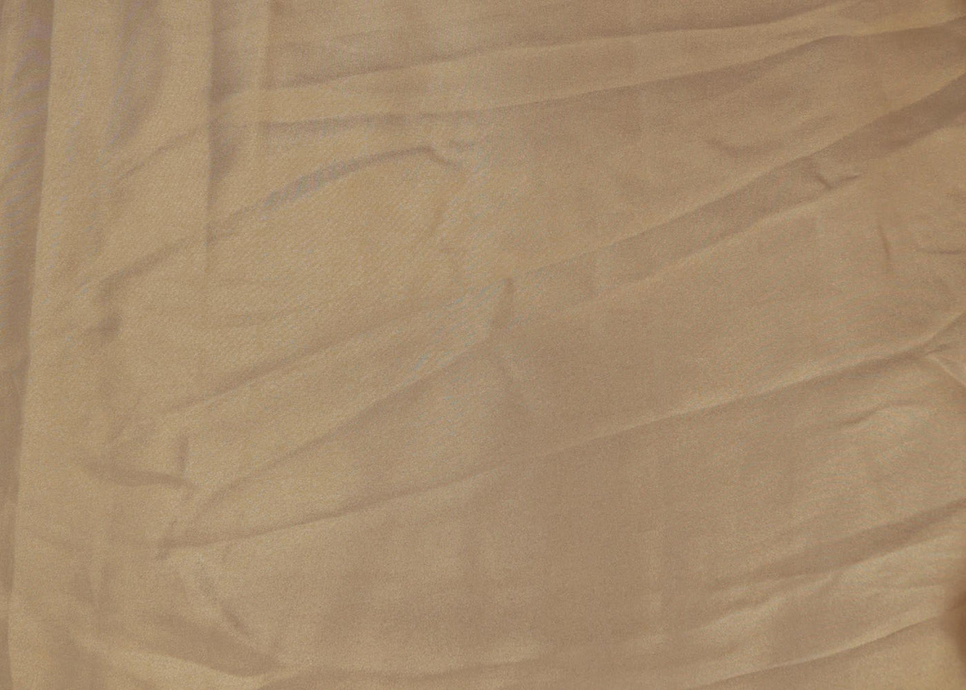 Beige gold coloured shimmer georgette