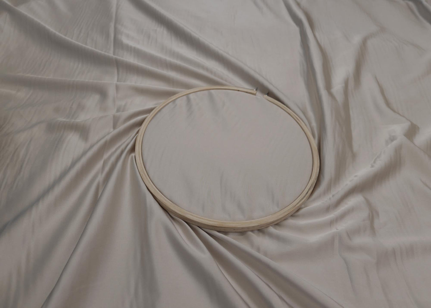 Tan colored royal satin - Paras Gallery Fabrics