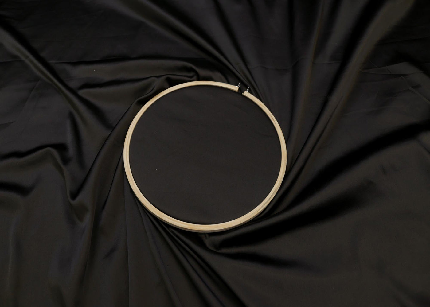 Black colored royal satin- Paras Gallery Fabrics