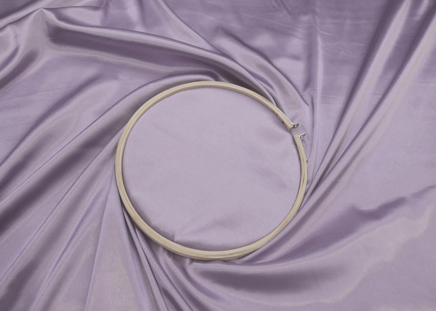 Lavender colored royal satin - Paras Gallery Fabrics