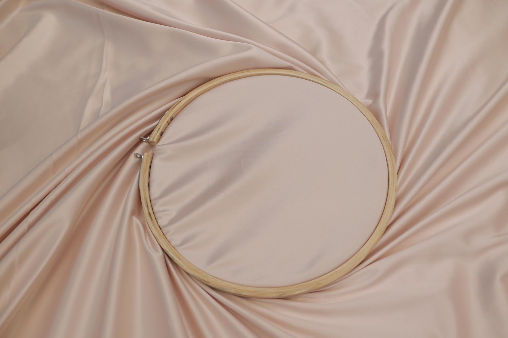 Cream colored royal satin - Paras Gallery Fabrics