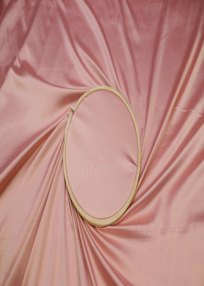 Peach Pink Colored Royal Satin Fabric 9517(25)