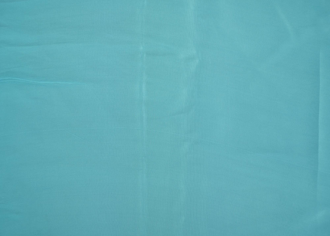 Icey blue coloured crepe fabric