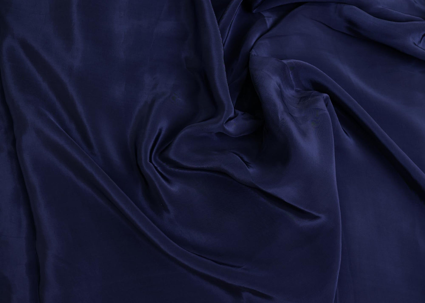 Dark Blue crepe fabric