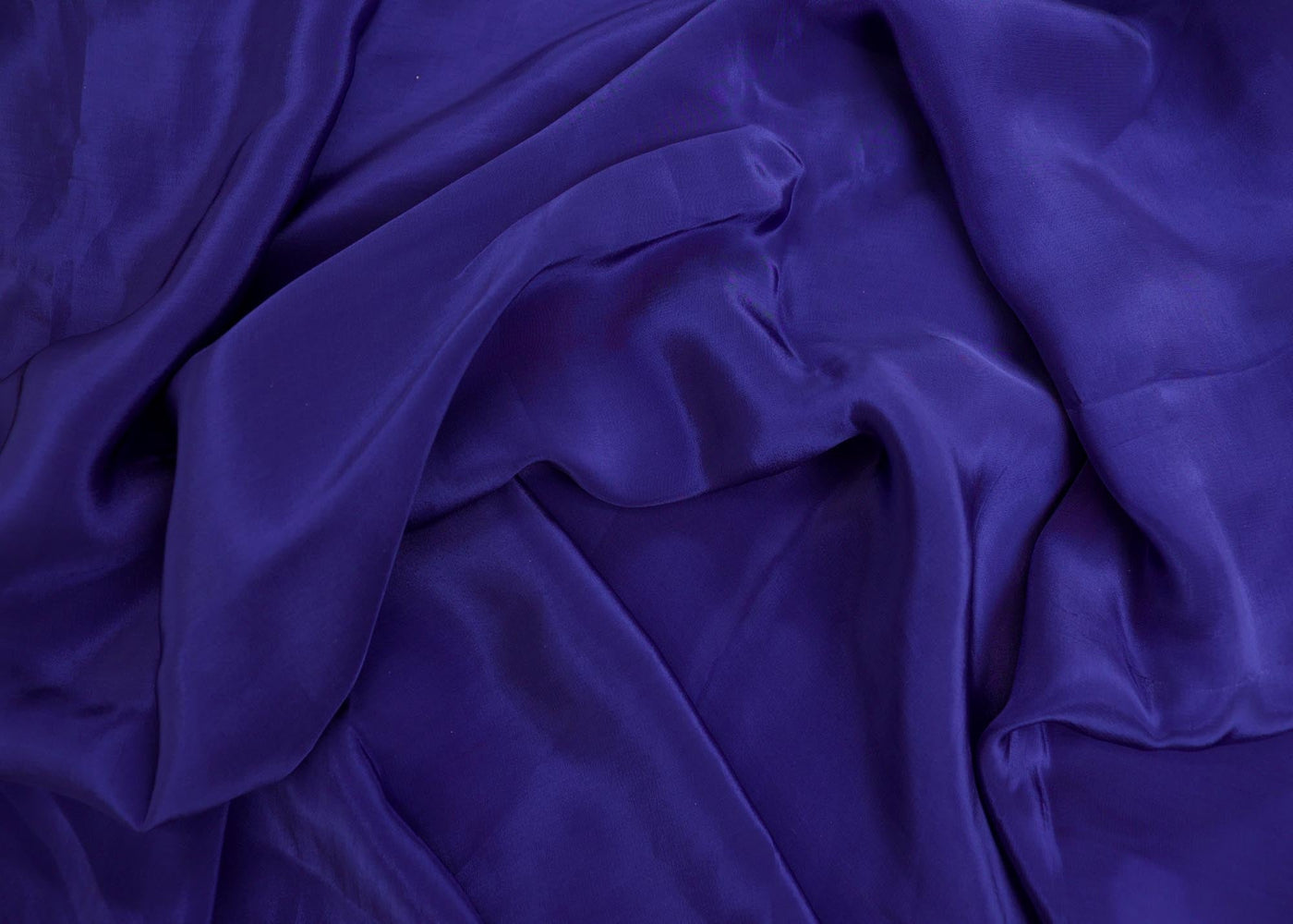 Royal Blue crepe fabric