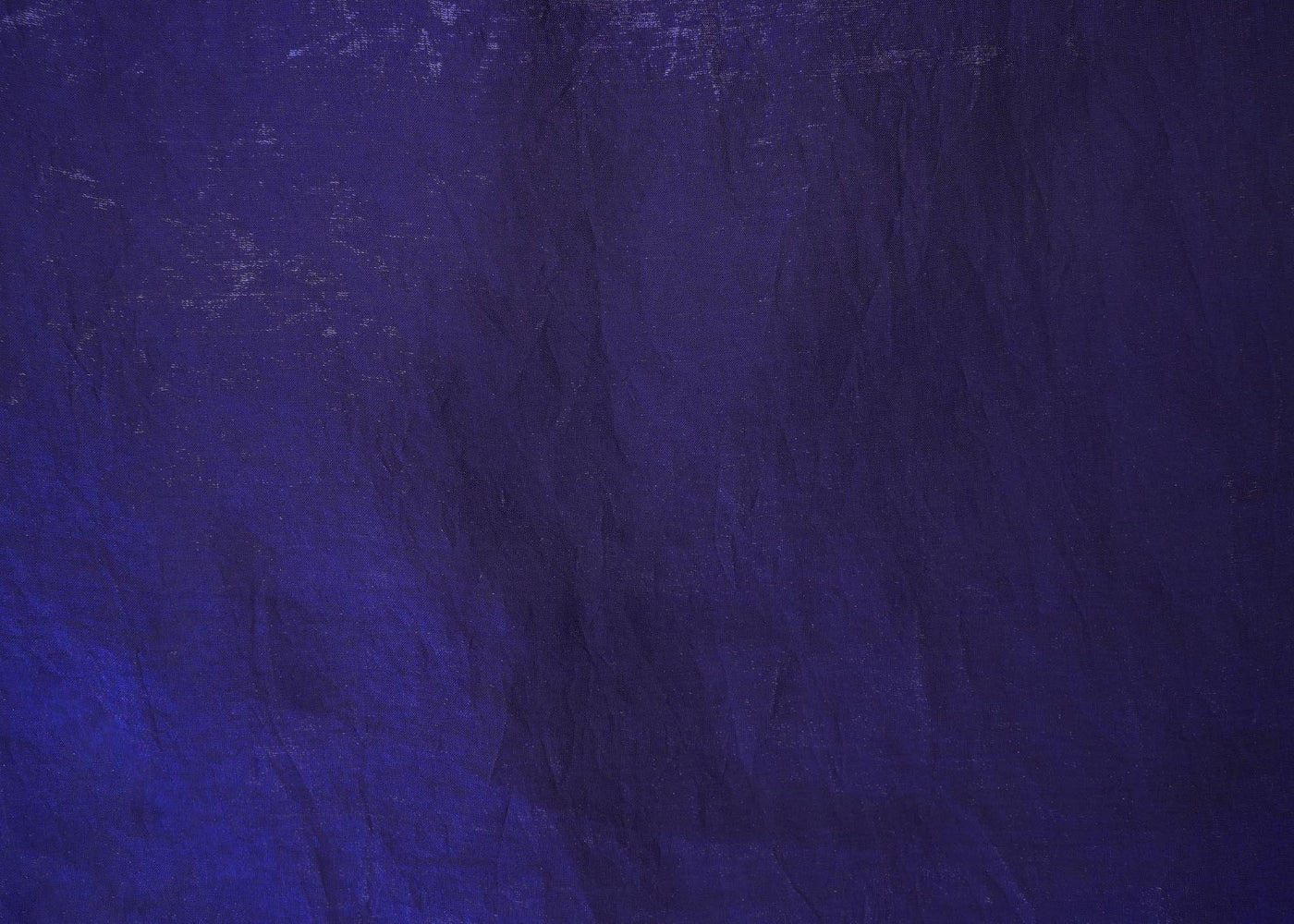 Navy blue coloured diamond tissue fabric