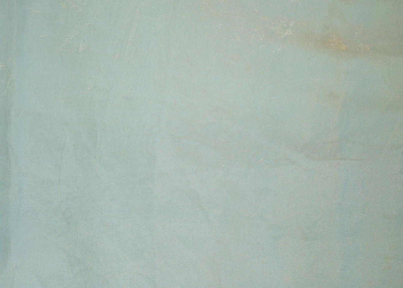 Pastel green coloured diamond tissue fabric