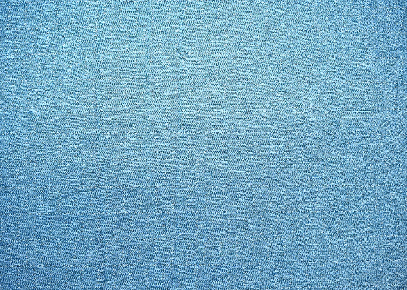 Sky Blue Denim with Stylish Abstract Dobby Detailing