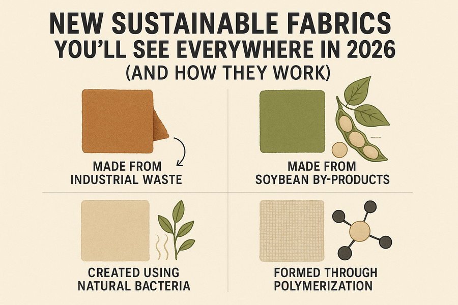 New Sustainable Fabrics you will see everywhere in 2026 